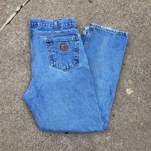 Vintage Carhartt straight fit denim jeans Sz 38”x32”